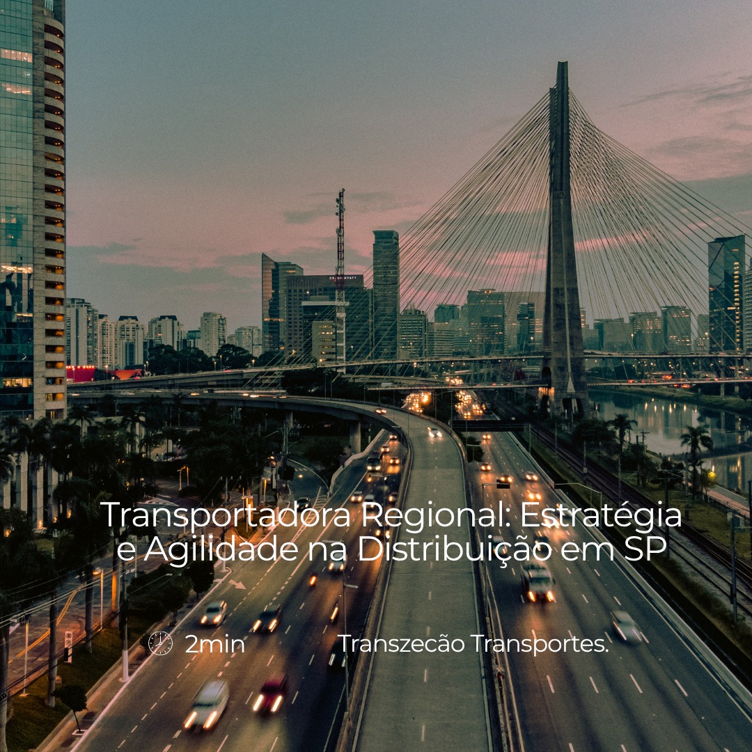 Transportadora Regional: Estrat�gia e Agilidade na Distribui��o em SP